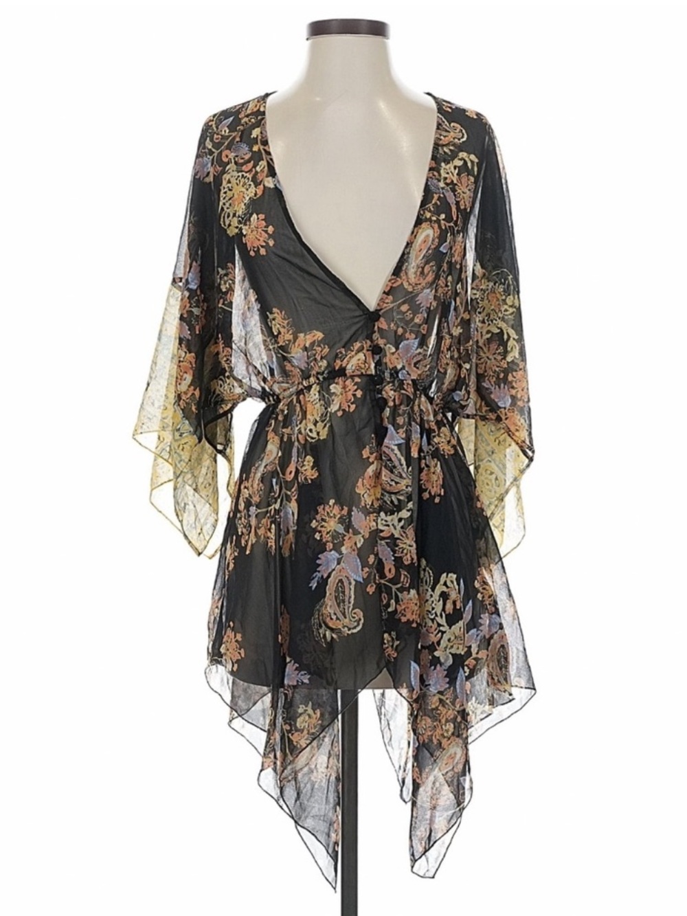 Intimately by Free People Kimono Kaftan Blouse